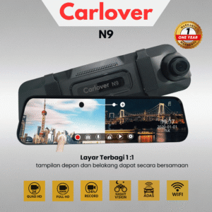 DASHCAM MOBIL CAMERA DVR-N9-3CH-10"-TOUCH SCREEN-ADAS-WIFI