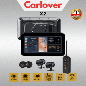 DASHCAM MOTOR CAMERA DVR-X2-2CH-3"-WIFI