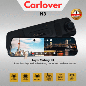 DASHCAM MOBIL CAMERA DVR-N3-2CH-10"-TOUCH SCREEN