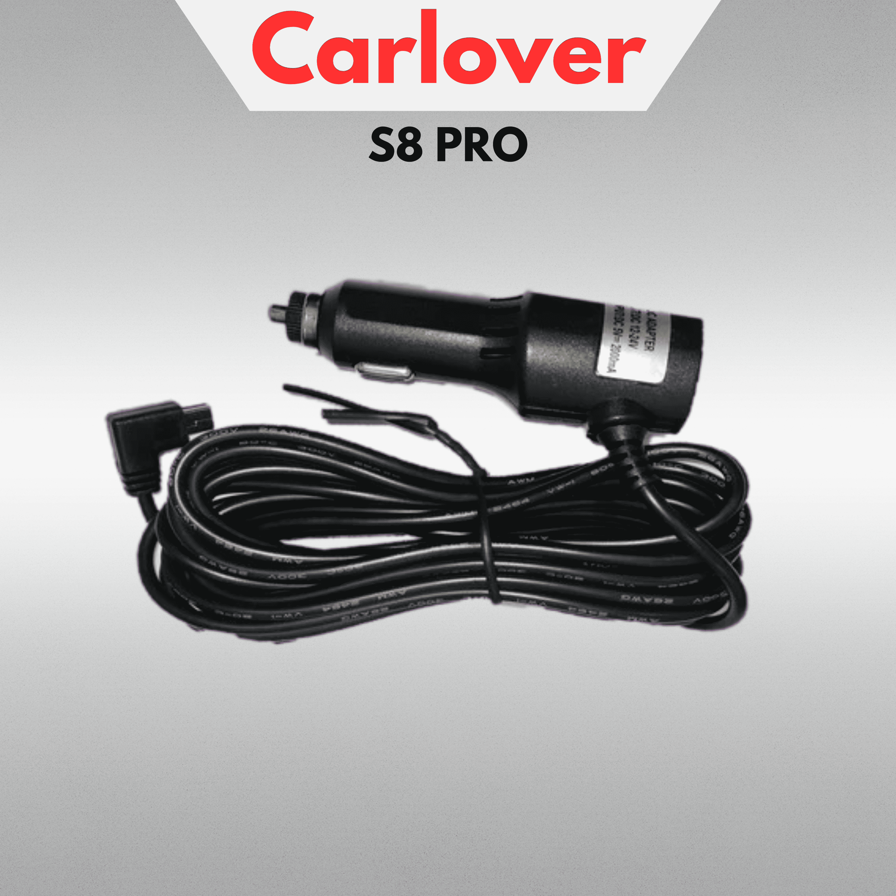 SERIES LIGHTER CABLE POWER DASHCAM S8PRO
